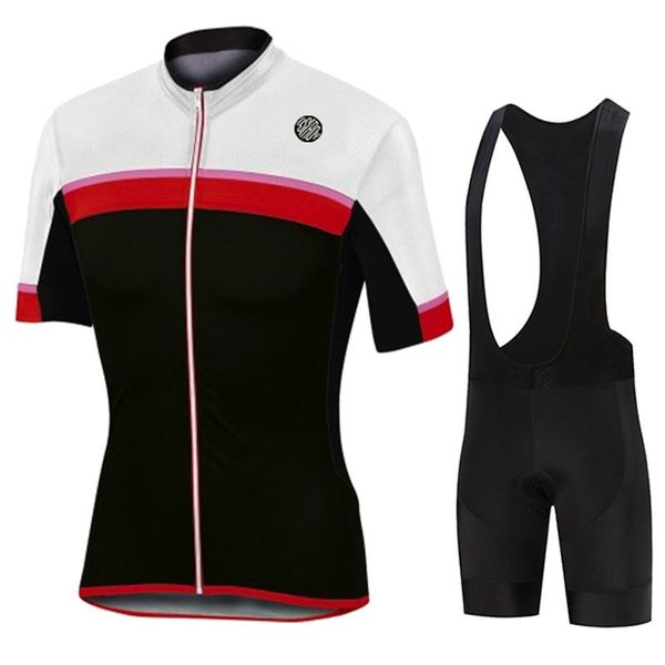 

racing sets ostroy 2021 cycling jersey road suit men's professional bib set mountain bike uniform, Black;blue