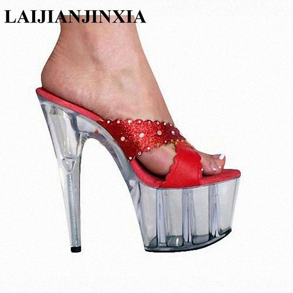 

15cm high heels peep toe pump women fashion sandals buckle strap thin shoes party wedding pumps, Black