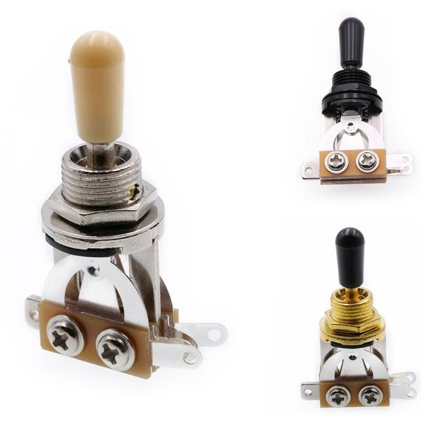 

golf training aids guitar pickup gold electric 3 way toggle switch selector with tip knob