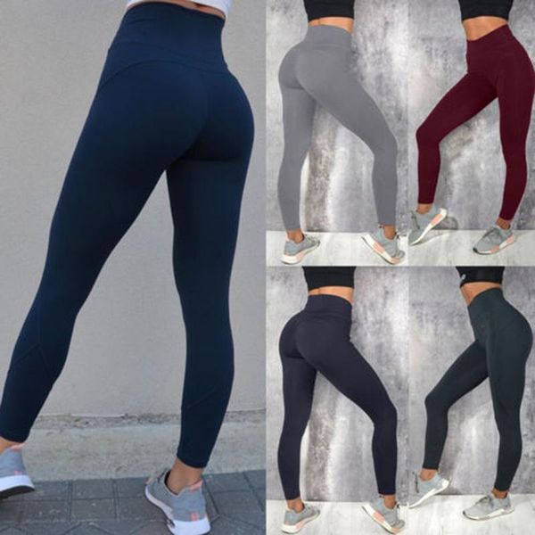 

women's leggings women fashion elegant ladies joggers sports trouser workout gym fitness running athletic elastic slim clothing, Black