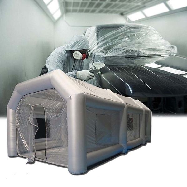 

automotive inflatable spray booth blow up paint tent inflatable car garage tents
