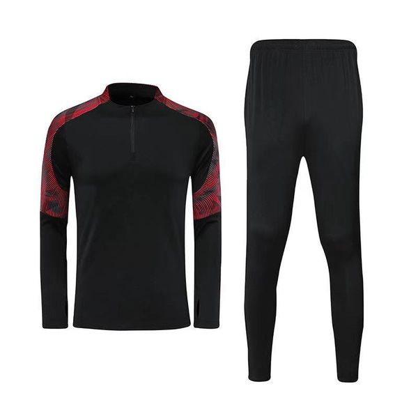 

long-sleeved football basketball training suit jacket clothing casual sports autumn and winter ball clothes gym, White;black