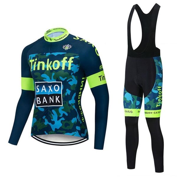 

breathable long sleeve cycling set mountain bike clothing autumn bicycle jerseys clothes maillot ropa ciclismo racing sets, Black;blue