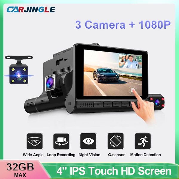 

cameras lens 4inch touch screen car dvr with rear view camera video recorder fhd 1080p night vision dvrs