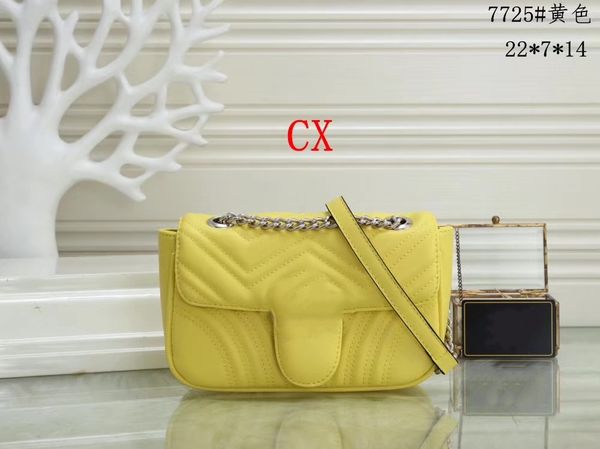 

designer marmont bags handbags totes women double g pu shoulder corssbody chain bag fashion heart quilting purse card holder messenger walle