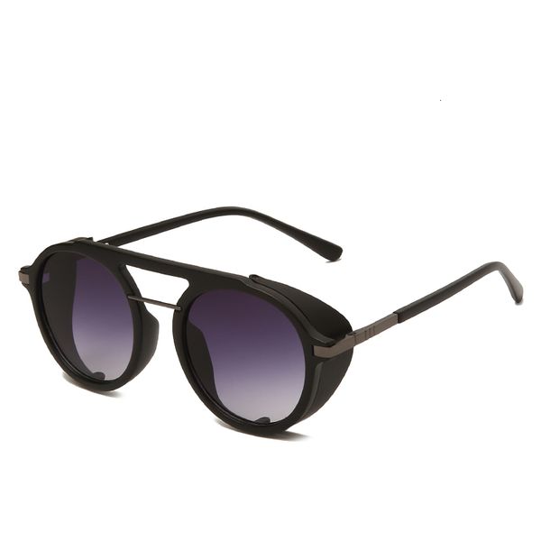 

sunglasses selling fashion steampunk vintage retro rockstyle round frame pilot night china eye wear yiwu wholesale, White;black