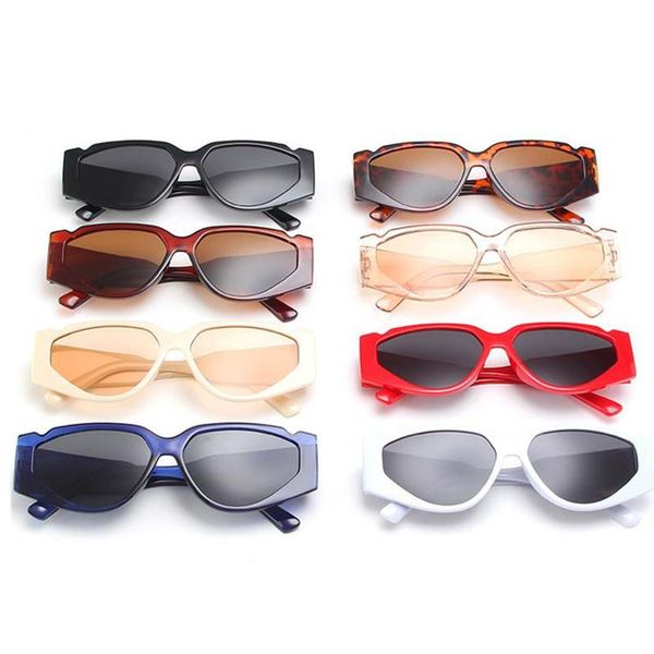 

sunglasses fashion women personality gap sun glasses cat eye eyeglasses goggles anti-uv spectacles ornamental retro adumbral a++, White;black