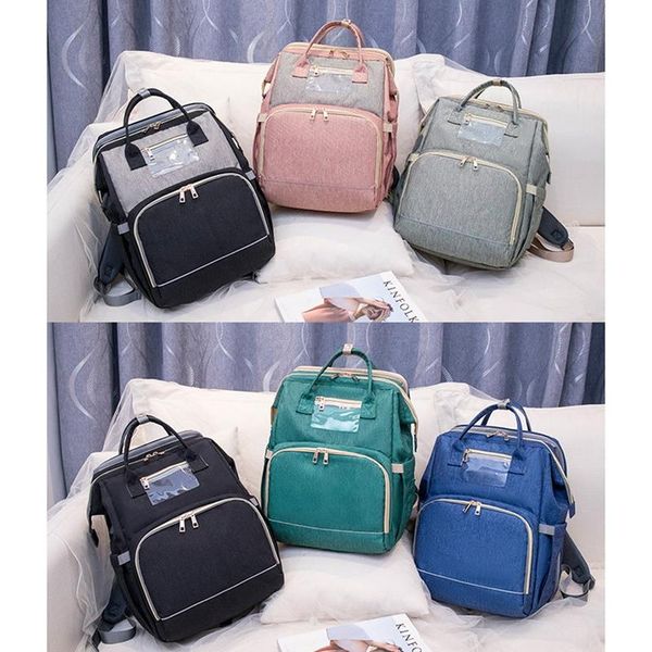 

travel-style waterproof crib diaper bag backpack crib,usb charging bags