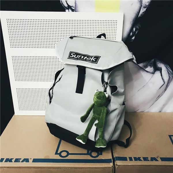 

men backpack waterproof oxford large capacity basketball bag fashion high school university student women male 2021