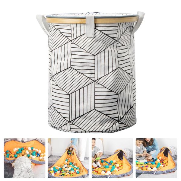

storage bags 1pc children bag cloth art basket foldable