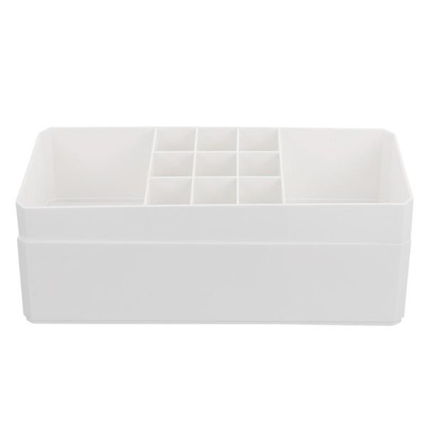 

storage boxes & bins double layers cosmetic box desklipstick dresser organizer
