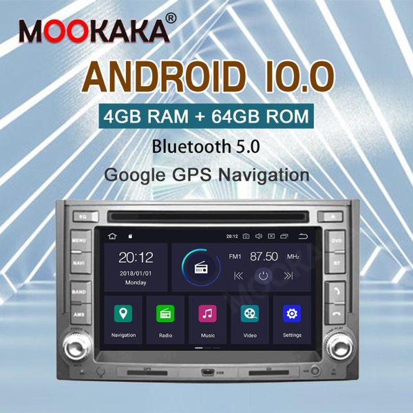 

din ips android 10.0 4g car dvd player for h1 grand starex 2007-2021 radio tape recorder video gps wifi rds usb audio