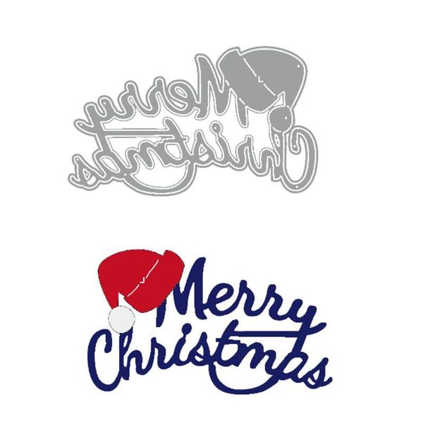 

painting supplies merry christmas hat metal cutting dies stencil diy scrapbooking stamp paper card embossing decor craft