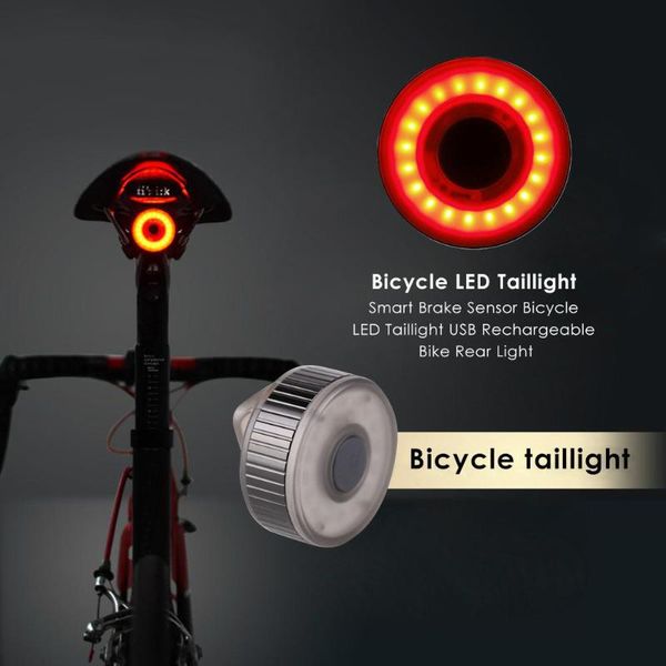 

bike lights bicycle led rear tail light waterproof safety warning mtb road helmet outdoor backpack lamp bycicle