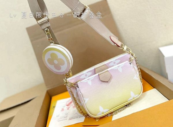 

2021 bag party star style shoulder bags messenger crossbody handbag women hand fashion handbags -l1266, Red;black