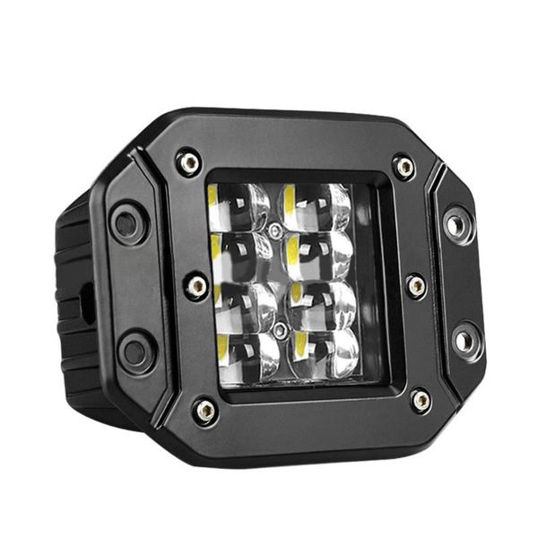 

working light flush mount led work bar for car offroad boat spot beam fog d5qe