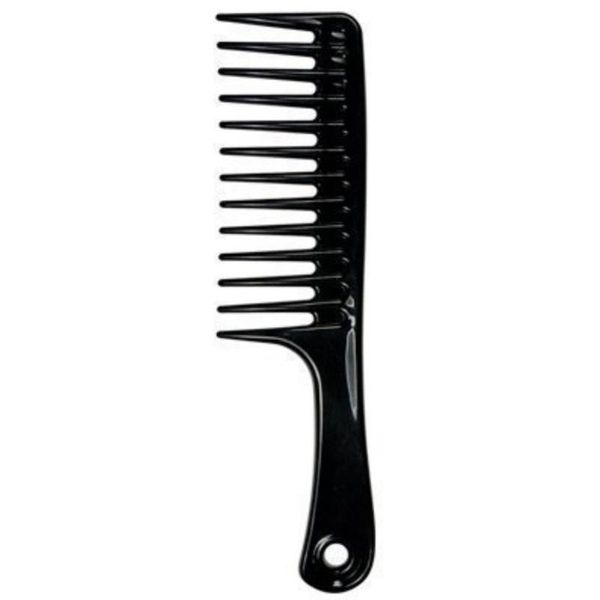 

wide comb durable styling tool teeth fork hair brush pompadour hairstyle accessories gift brushes, Silver