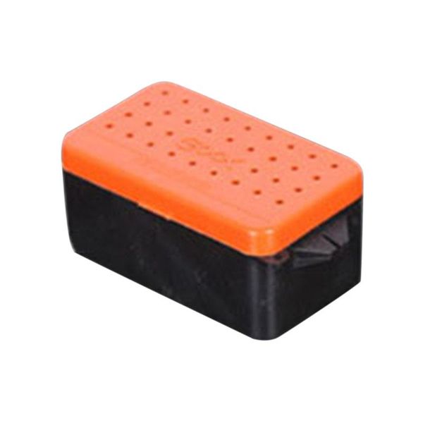 

fishing bait lure box abs plastic 2 compartments multifunctional tackle accessories ldf668