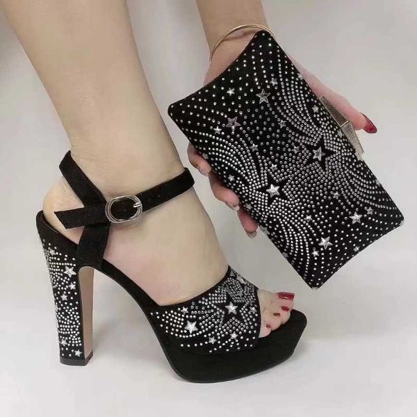 

dress shoes latest italy with matching bags high heels women wedding african italian shoe and bag sets decorate, Black