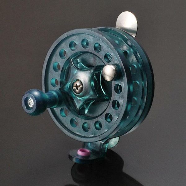 

mini winter fishing reel professional plastic ice portable ultralight flexible rotate reels 2021 baitcasting