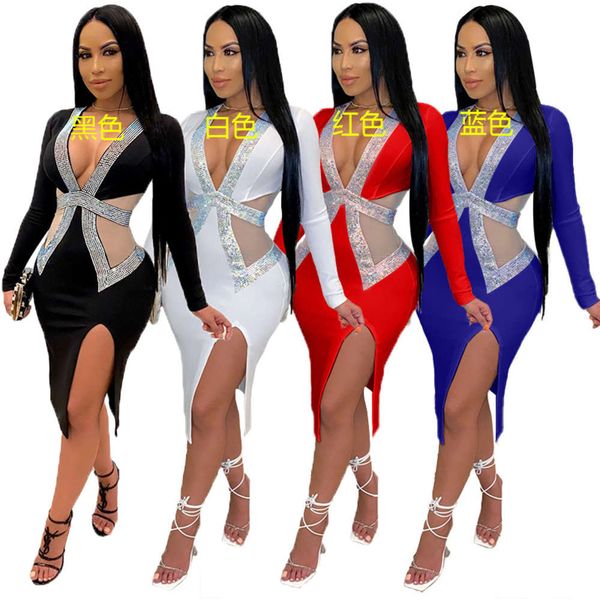 

autumn winter v-neck polyester with drill, White;black