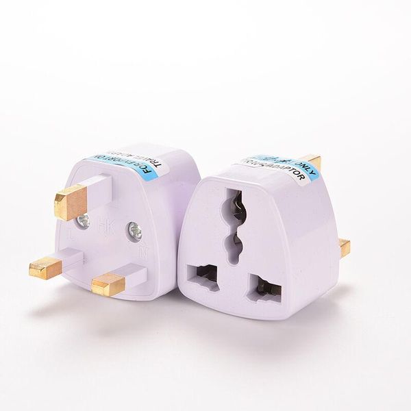 

smart power plugs 1pc universal us eu au converter to uk hk ac travel plug charger adapter connector white three pins socket convert