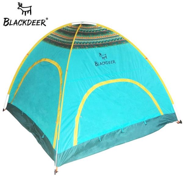 

tents and shelters blackdeer self erecting outdoor camping tourist waterproof upgraded ultralight 2-3 person 4 season family open tent