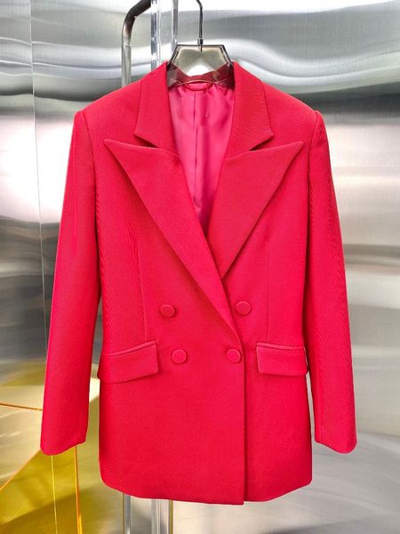 

women's suits & blazers 2021 autumn fashion women double breasted luxury blazer ladies chic jacket coat 2 color gdnz 7.03, White;black
