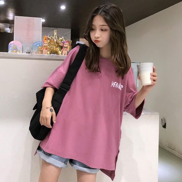 

women's t-shirt t-shirts harajuku ulzzang student casual loose ins korean japan punk tunic lady kawaii tshirt for women, White
