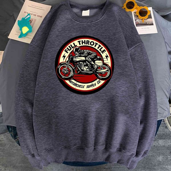 

men's hoodie, high-quality sweater, hip-hop style, punk, sv, motorcycle print, autumn novelty, Black