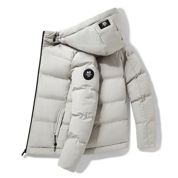 

men's jackets down cotton jacket man windbreaker korean version coat thickened winter clothing tide coats men, Black;brown