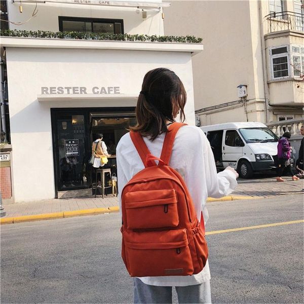 

outdoor bags 2021 oxford cloth shoulder bag casual multi pocket travel backpacks large capacity school waterproof for teenage daypack