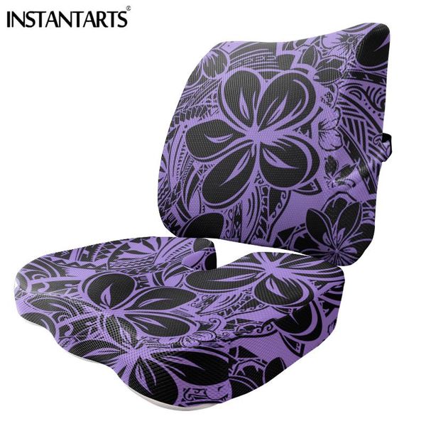 

seat cushions instantarts tribal flowers prints memory foam cushion for leaning stylish car accessories comfortable