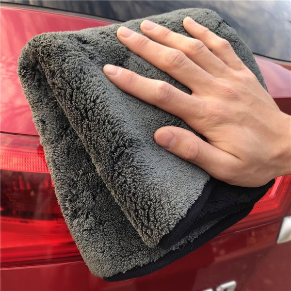 

lucullan 1400gsm ultra absorbancy luxury car wash cloth pad super soft premium microfiber drying waxing polishing towel