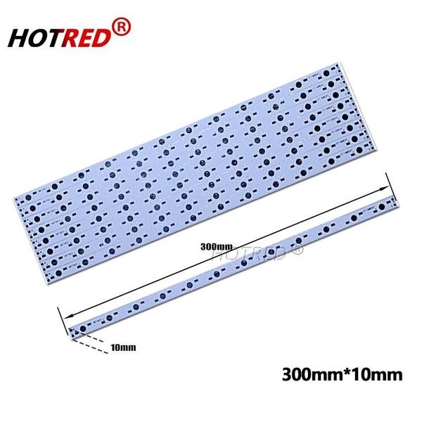 

light beads led pcb 300mm 500mm 10w12w30w aluminum plate 1/3/5w installed board heatsink for hydroponics aquarium tube grow