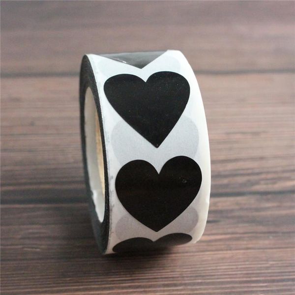

pcs heart stickers black and pink seal labels christmas gift package decoration sticker envelop seals vintage wrap