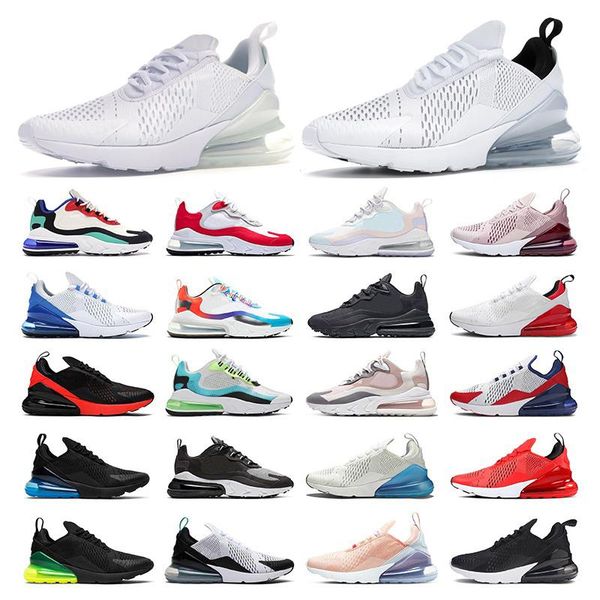 

2022 designer sports running shoes triple black all white women men summer gradient blue punch 27s trainers sneakers size 36-45