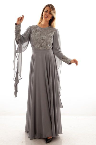 

casual dresses ardaline women evening dress 6502198-10, Black;gray