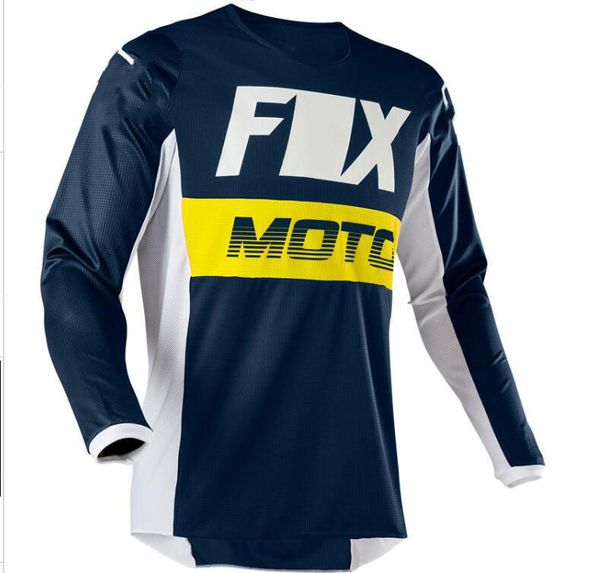 

2021 off-road motorcycle jersey mountain bike riding downhill long-sleeved t-shirt men