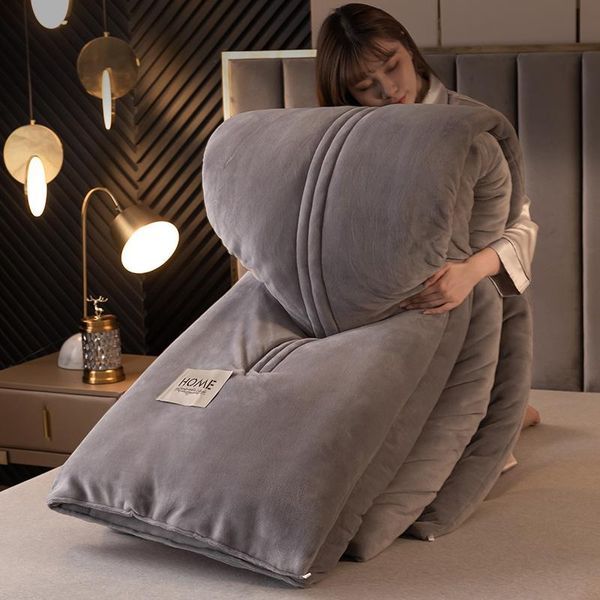 

comforters & sets cashmere quilt winter cotton thickened warm dormitory single student autumn and core space spring