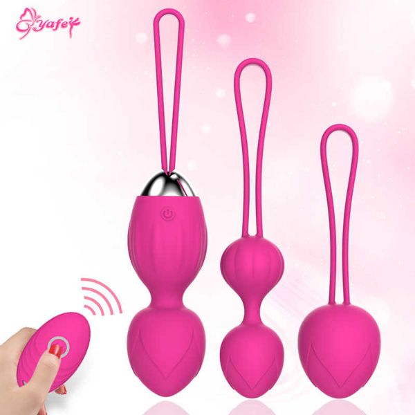 Vibrating Ovos Kegel Ben WA Bolas G Spot Vaginal Vibrador para Mulheres Masturbator Exercícios Massager Sex Shop Produto Brinquedos P0816