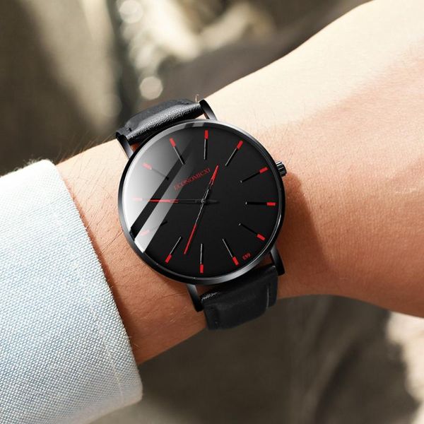 

wristwatches stylish temperament mens wrist watches waterproof sports men quartz watch leather strap relogio masculino, Slivery;brown