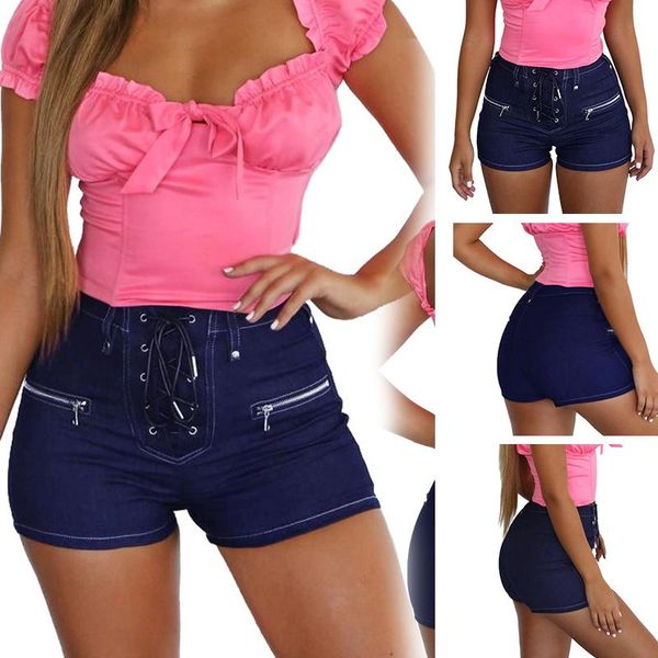 

women's jeans 2021 summer woman denim shorts fashion slim casual street style, Blue