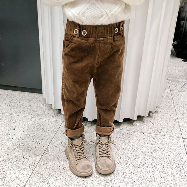 

girl pants solid color girls trousers casual style childrens sweatpants spring autumn kids clothing, Blue