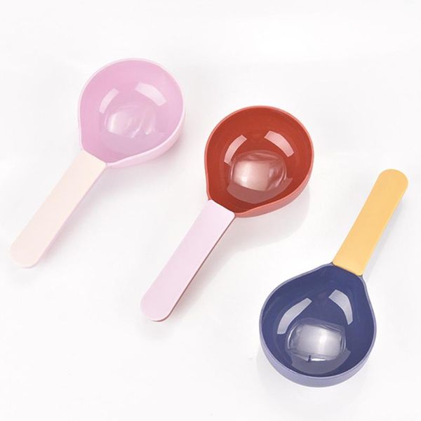 

dog bowls & feeders pet cat spoon feeding with sealed bag clip measuring cup easy to clean pets shovel accessories