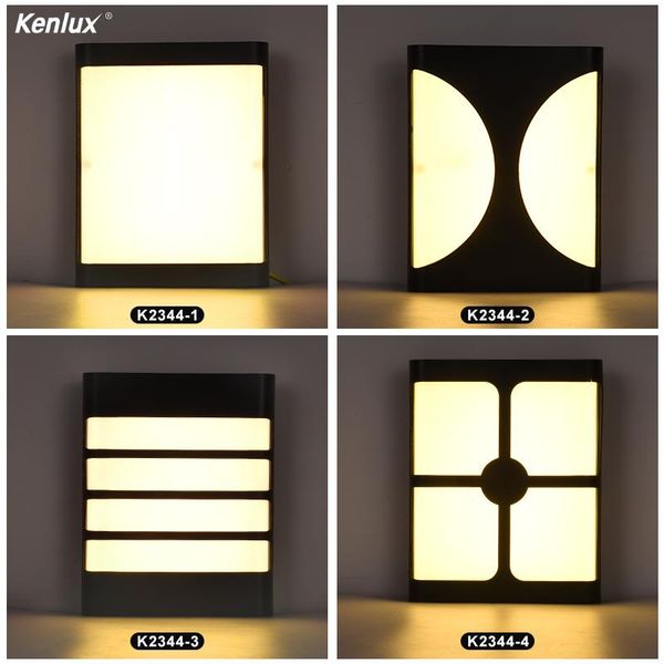 

indoor outdoor waterproof plastic wall mounted led light garden porch lights modern lamp for livingroom bedside lamps
