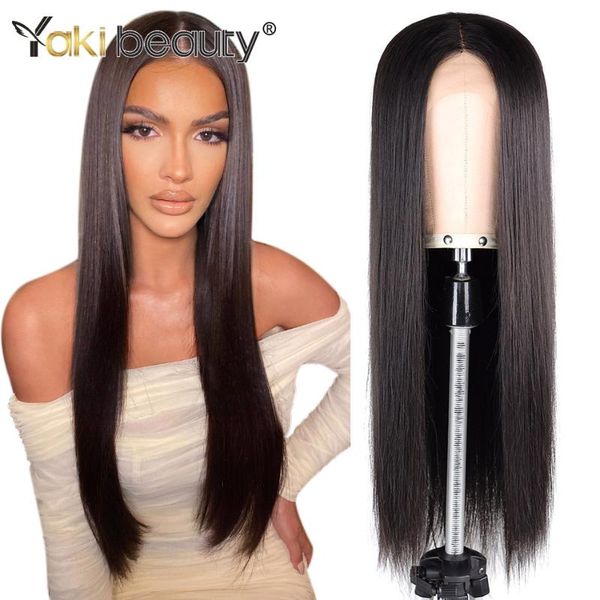 

synthetic wigs lace front ombre straight t part wig for black woman