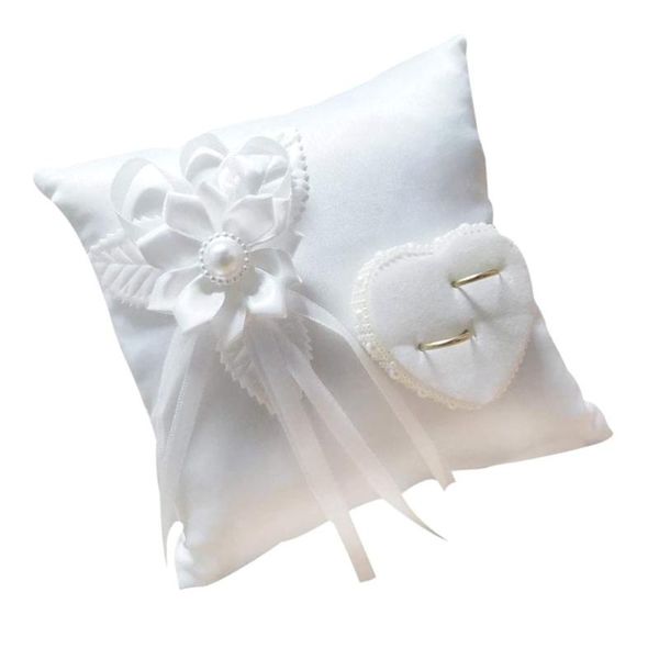

pillow 1pc wedding ring cushion marrying couple holder