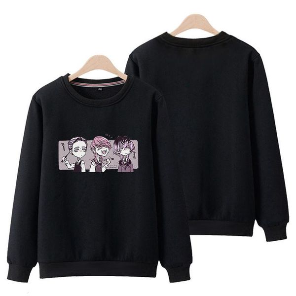 

men's hoodies & sweatshirts 2021 anime est tokyo revengers capless sweatshirt men women pullover cosplay sportswear harajuku clot, Black
