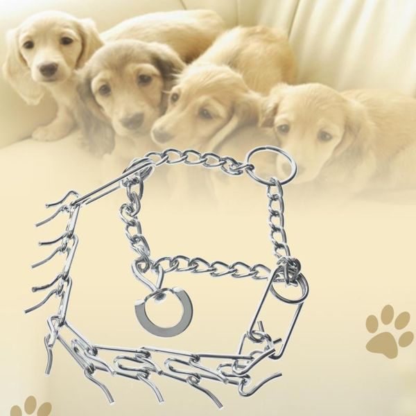 

dog collars & leashes training obedience choke chain spike collar pit bull german shepherd 45cm